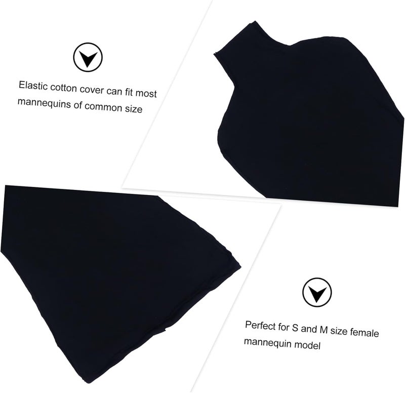 CHILDWEET Female Mannequin Cloth Cover Stretchy Elastic Body Overlay for Dress Form Model Accessories Smooth Finish Fits Most Standard Sizes - Image 2
